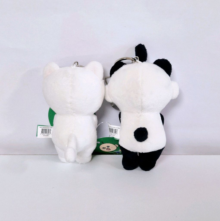 물고기 고양이 뿡빵이 탕후루 판다 빵빵이 인형 키링 가방고리--1