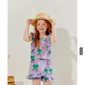 리미떼두두 퍼플 리본 러플 셋트 XL