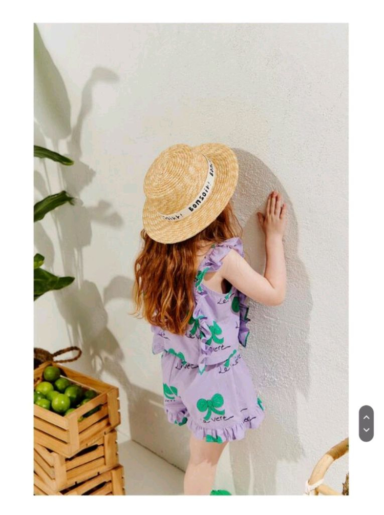 리미떼두두 퍼플 리본 러플 셋트 XL--4