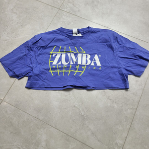 줌바웨어 나시와 티셔츠