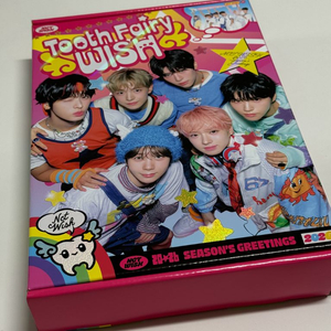 nct wish 위시 시즌그리팅 풀구성_단순개봉_유우시폴라+유우시띠부+sm특전포카