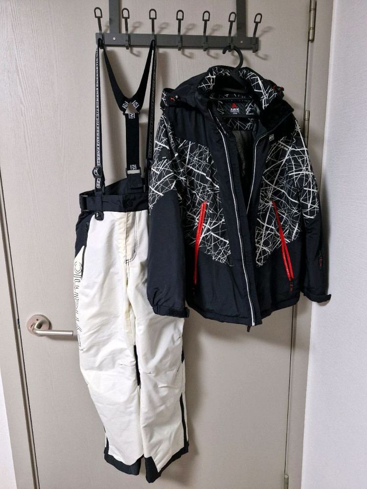 남아 오리털 롱패딩4벌+스키복세트(150~160)ㅡ블루독.뉴발란스.빈.kswiss--8