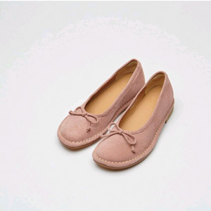 새상품)베티아노 양가죽 스웨이드 플랫슈즈 235 240