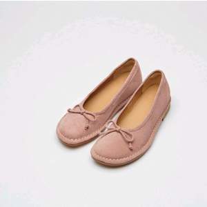 새상품)베티아노 양가죽 스웨이드 플랫슈즈 235 240