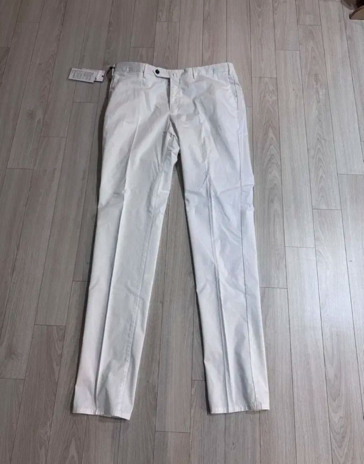 (새상품)PT torino 피티 토리노 화이트 치노팬츠(면 +엘라) 52 이미지
