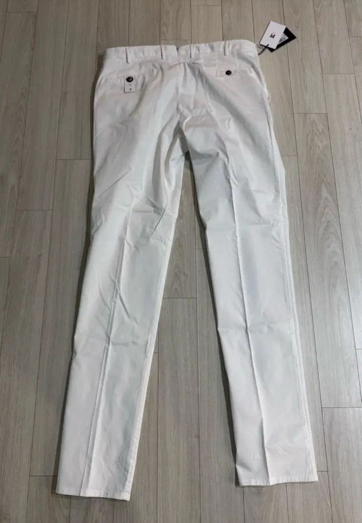 (새상품)PT torino 피티 토리노 화이트 치노팬츠(면 +엘라) 52 이미지
