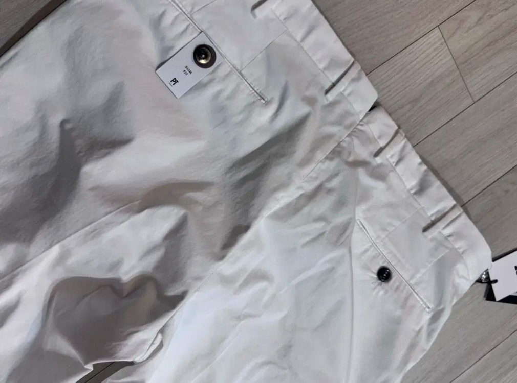 (새상품)PT torino 피티 토리노 화이트 치노팬츠(면 +엘라) 52 이미지