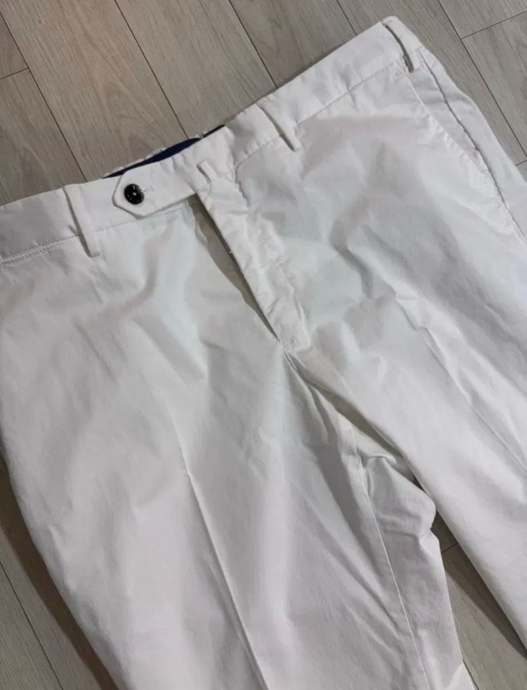 (새상품)PT torino 피티 토리노 화이트 치노팬츠(면 +엘라) 52 이미지