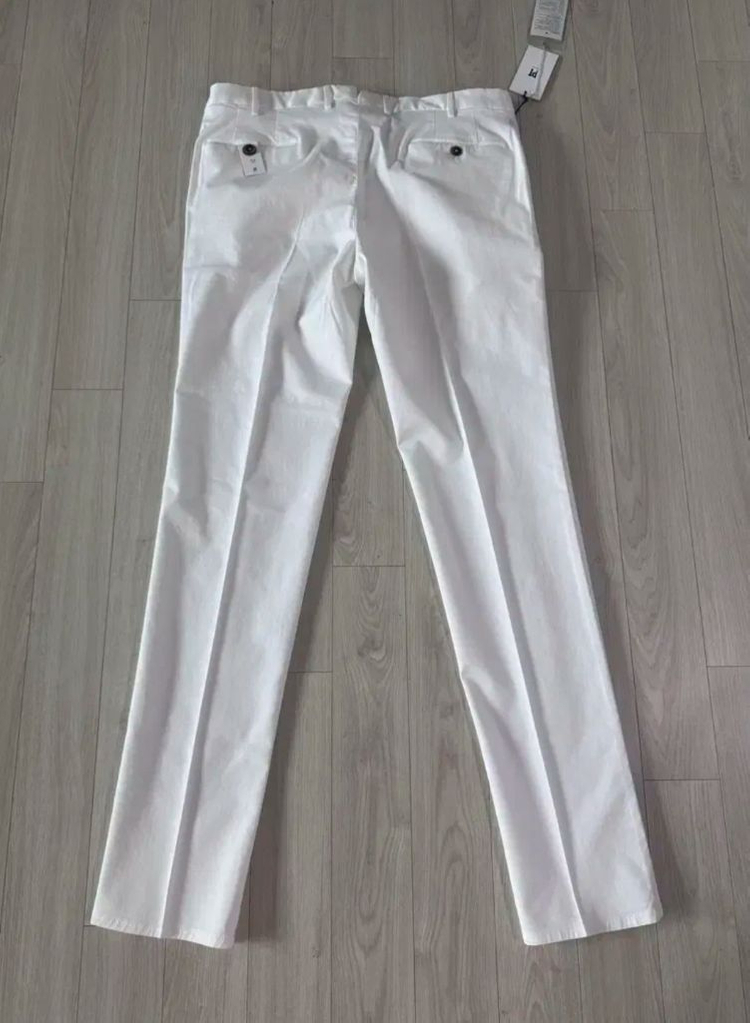 (새상품)PT TORINO 피티 토리노 화이트 치노팬츠(면,라이오셀,엘라)52 이미지
