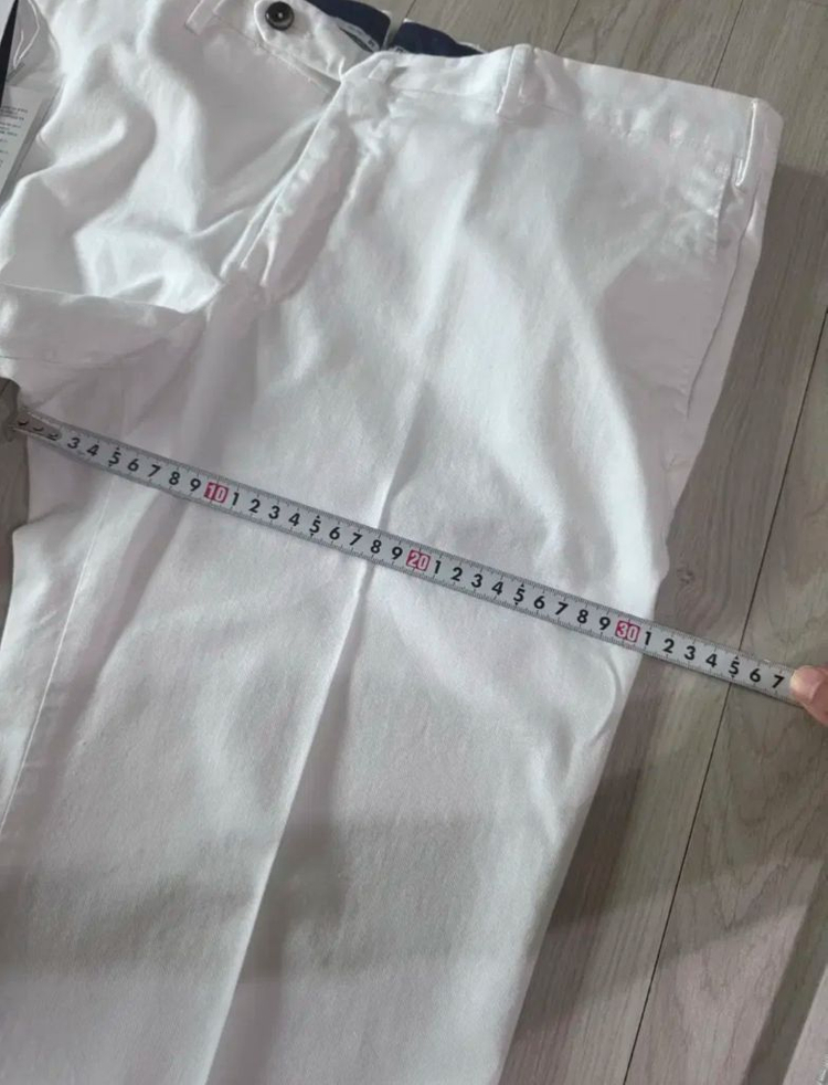(새상품)PT TORINO 피티 토리노 화이트 치노팬츠(면,라이오셀,엘라)52 이미지