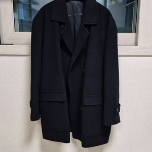 [Elmhurst-엘름허스트] 남성 겨울 코트 판매합니다(사이즈: L/색상: 네이비)