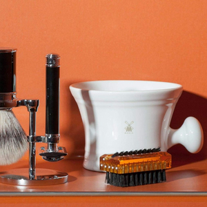 뮬레 클래식 습식면도기 쉐이빙 포르셀린 머그컵 볼 bowl (새제품)