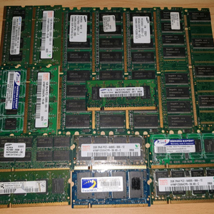 구형 컴퓨터 메모리 일괄