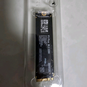 Crucial P3 Plus 2TB M.2 2280 nvme ssd 팝니다.