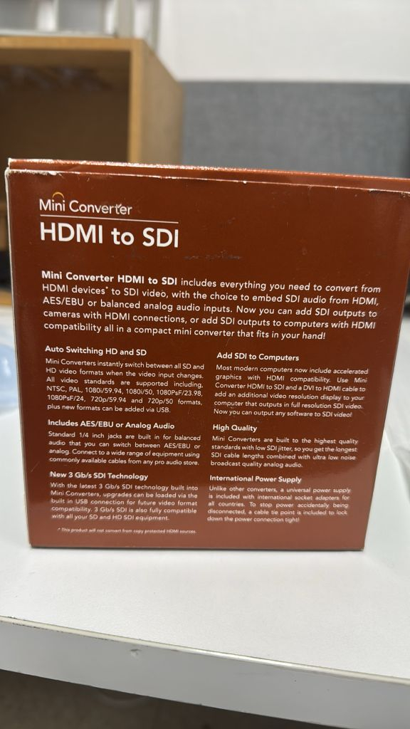 HDMI to SDI 미니 컨버터--1