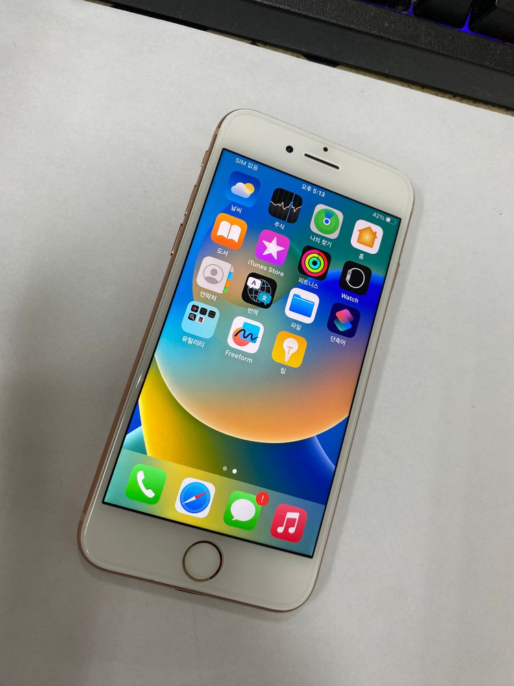 .아이폰8 로즈골드 SSS급 64GB 배터리100% 서브폰 세컨폰 자녀폰 선물용 추천 066893 이미지