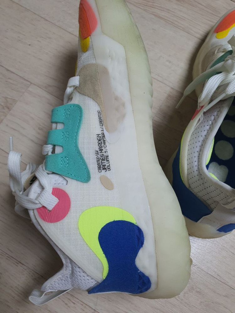 265 아디다스 하든 퓨처내츄럴 운동화 스니커즈 완전깨 이미지