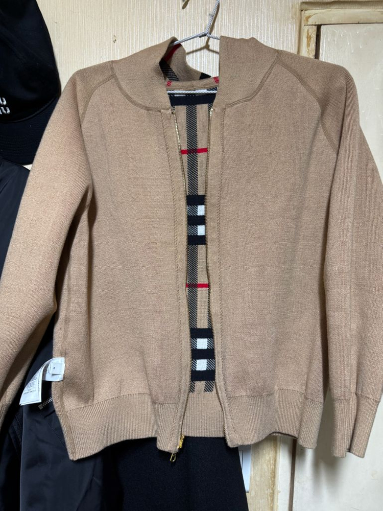 버버리 리버서블 후드짚업--8