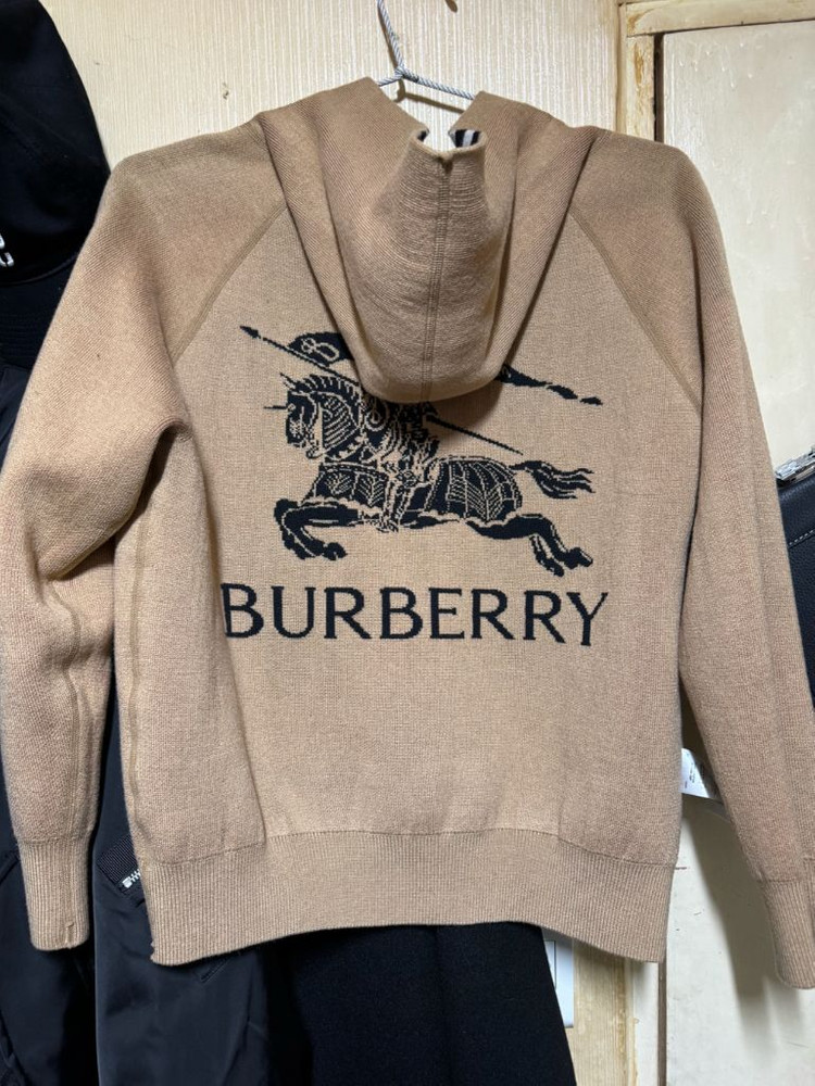 버버리 리버서블 후드짚업--10