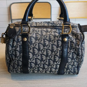 디올 오블리크 스몰 보스턴백 자물통 포함