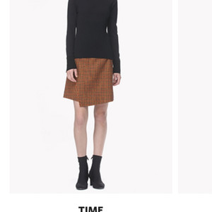 타임 모직 미니스커트 이미지