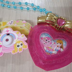 티니핑 카메라빔 키링+목걸이보관함