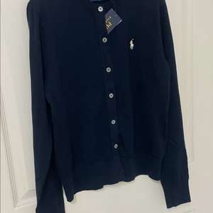 폴로 피마코튼 가디건 네이비s 새상품