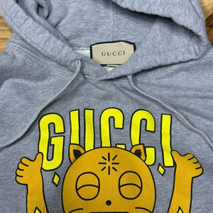 구찌 캣 프린트 후드티 이미지