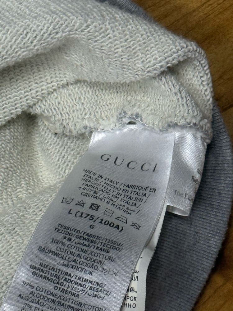 구찌 캣 프린트 후드티 이미지