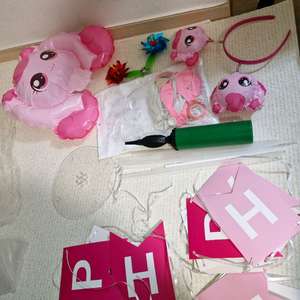 티니핑 캐릭터 파티용품 세트 머리띠포함