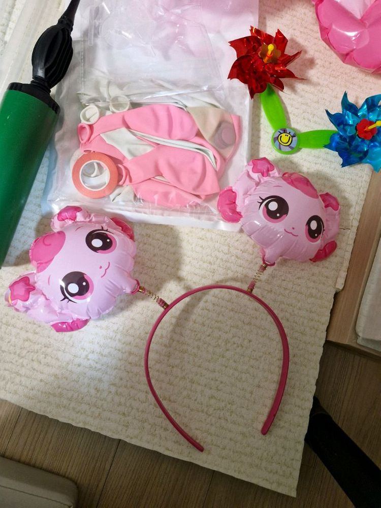 티니핑 캐릭터 파티용품 세트 머리띠포함--1