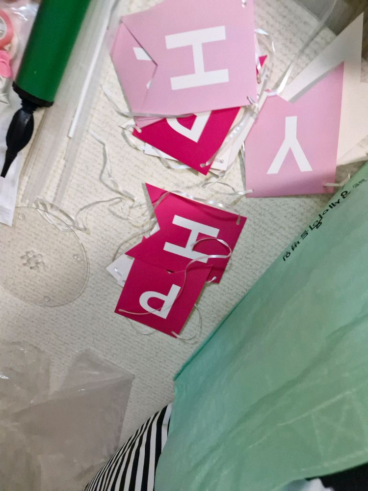 티니핑 캐릭터 파티용품 세트 머리띠포함--3