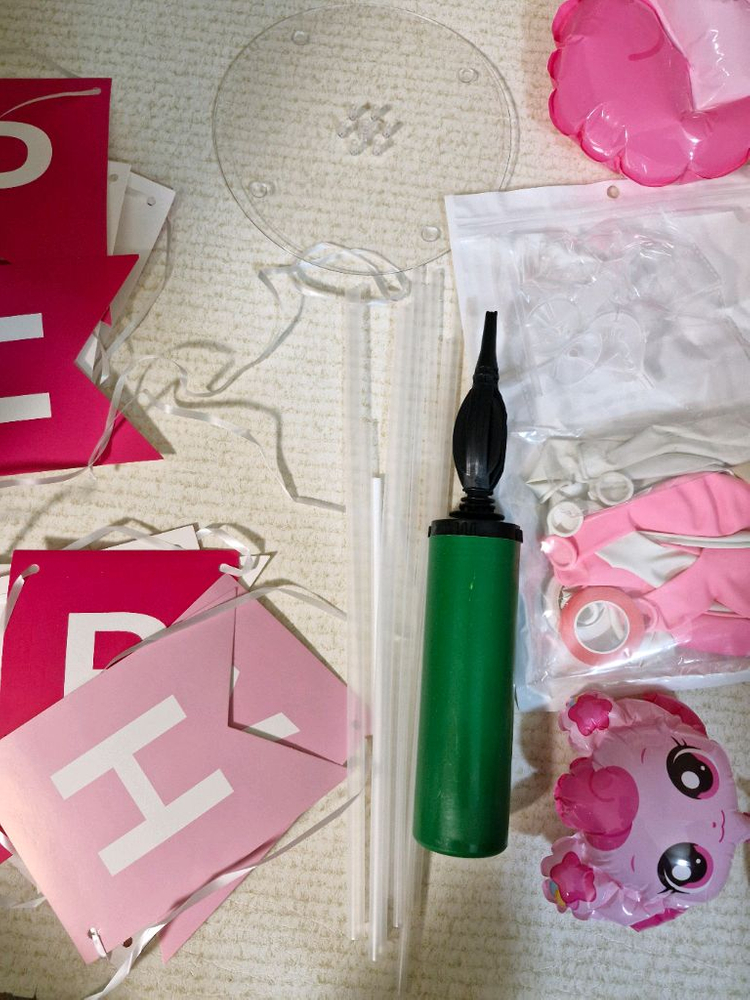 티니핑 캐릭터 파티용품 세트 머리띠포함--5