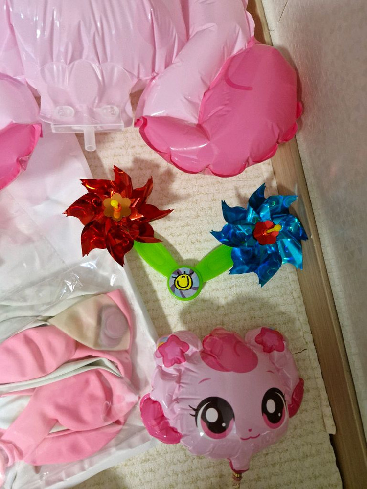 티니핑 캐릭터 파티용품 세트 머리띠포함--7