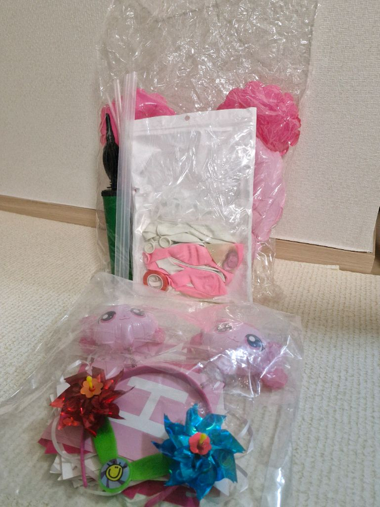 티니핑 캐릭터 파티용품 세트 머리띠포함--8