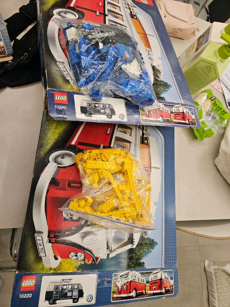 블록 캠핑카 세트 이미지