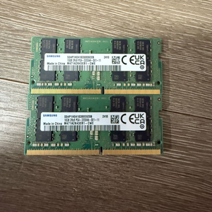 삼성 노트북용 ddr4 3200 16g