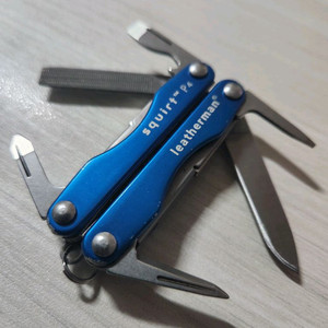 레더맨 스쿼트 P4 키체인 멀티툴