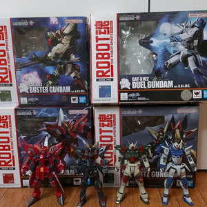 로봇혼. 로보트혼 건담.애니메.. 이지스. 블리츠. 버스터. 듀얼 일괄