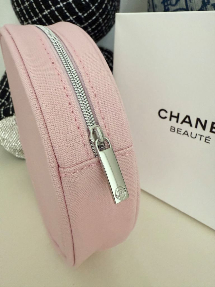 샤넬 탬버린 화장품 파우치--2