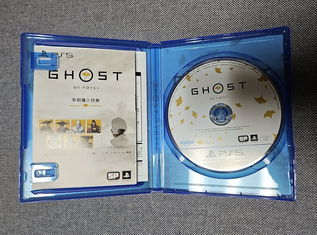 PS5 고스트 오브 요테이 택포 5.3에 팝니다.--1