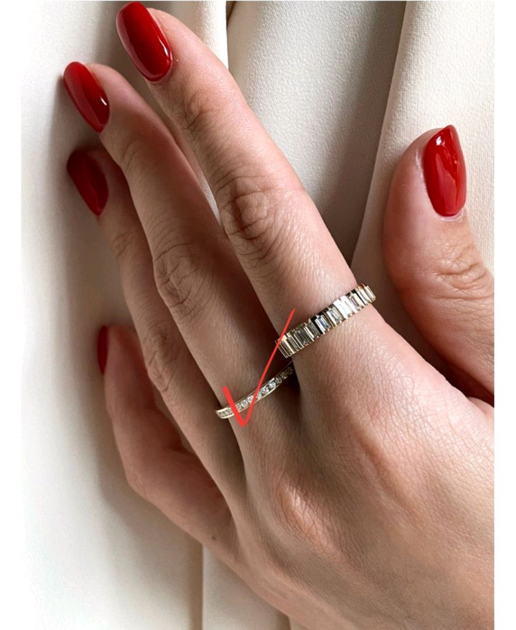 (새상품) 이터너티 가드링 14k 뺑돌이 반지--1