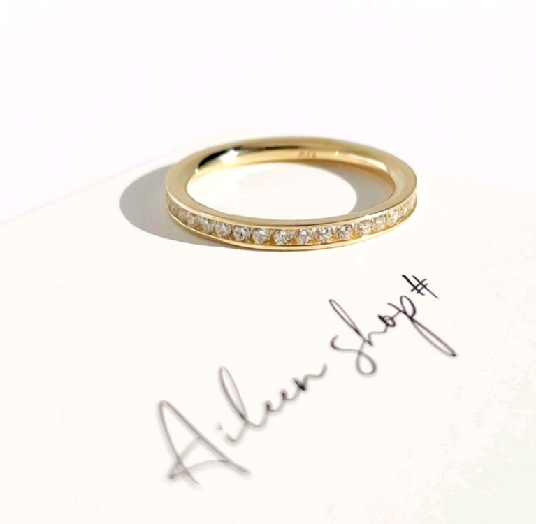 (새상품) 이터너티 가드링 14k 뺑돌이 반지--3