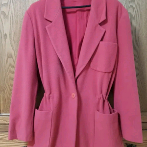 막스마라 핑크 라나울자켓