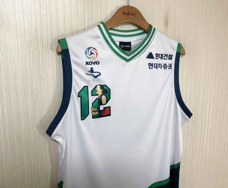 V리그 라커디움 수원 현대건설 힐스테이트 유니폼 M #12 이다현(다띠)--4