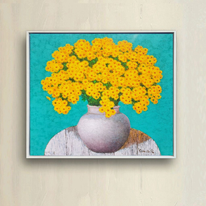 황금소국 정물화