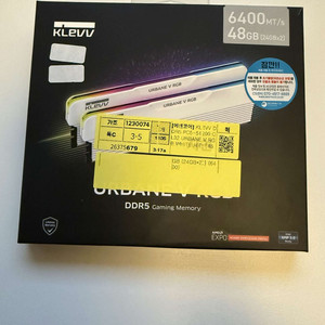 ESSENCORE KLEVV DDR5-6400 URBANE V RGB 48GB(24Gx2)