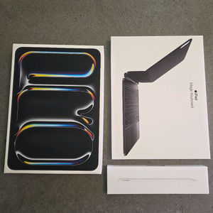 [미개봉] 아이패드 프로 11 M5 셀룰러 + 매직키보드 + 애플펜슬 팝니다.