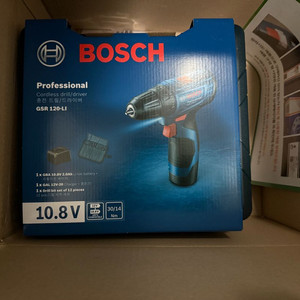 보쉬 GSR 120-LI 전동 드릴 세트