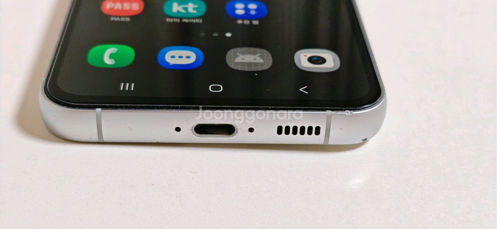 갤럭시 S23 FE 화이트--2